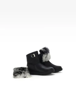 Botki BARTEK T-27406/SZ/N2 II, dla dziewcząt, czarny