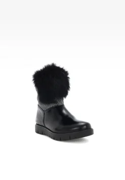 Botki BARTEK T-24406/SZ/1R7, dla dziewcząt, czarny