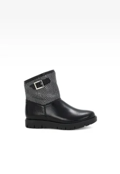 Botki BARTEK T-27406/SZ/1R7, dla dziewcząt, czarny