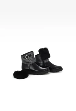 Botki BARTEK T-27406/SZ/1R7, dla dziewcząt, czarny