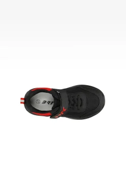 Czarno-czerwone sneakersy dla chłopców BARTEK 87003-11