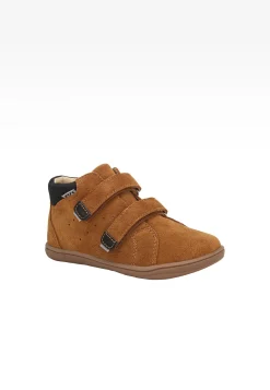 Jasnobrązowe trzewiki barefoot BARTEK 86003-62