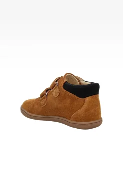 Jasnobrązowe trzewiki barefoot BARTEK 86003-62