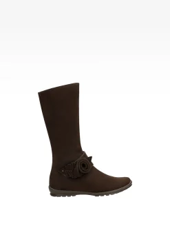 Kozaki BARTEK W-34709/0G3 II, dla dziewcząt, brązowy