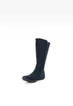 Kozaki BARTEK W-77256/SZ/0FD, dla dziewcząt, granatowy