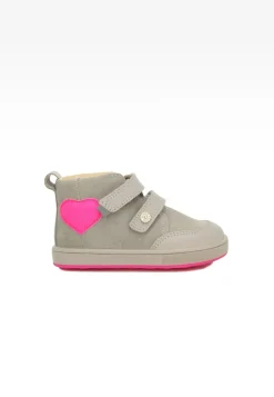 Mini first steps BARTEK 136300-14, dla dziewcząt, szaro-różowy