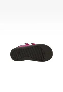 Różowe półbuty barefoot z mieniącym się wzorem BARTEK 83005-65