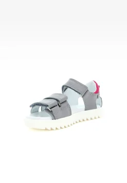 Sandały BARTEK W-36178/1PW, dla dziewcząt, szary