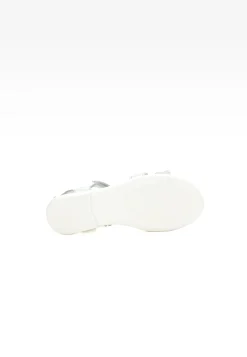 Sandały BARTEK W-56016/SIE, dla dziewcząt, srebrny