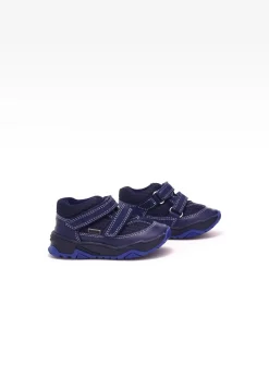 Sneakers BARTEK 1131-AJEM, dla chłopców, granatowo-niebieski