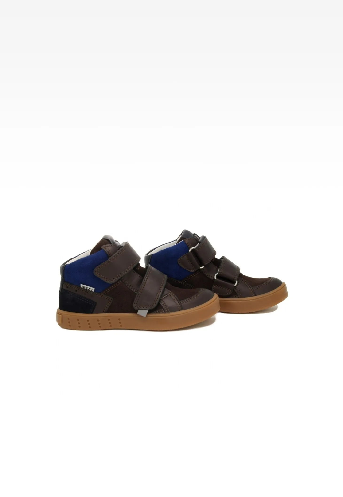 Sneakers BARTEK 24414-034, brązowo-granatowy