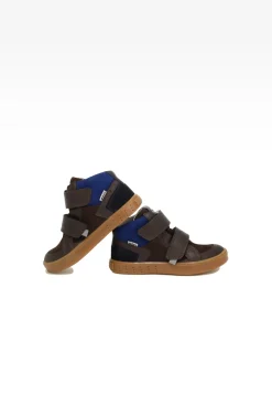 Sneakers BARTEK 24414-034, brązowo-granatowy
