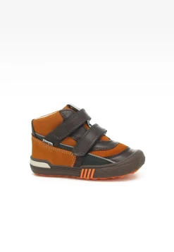 Sneakers BARTEK 91756-024, brązowo-pomarańczowy