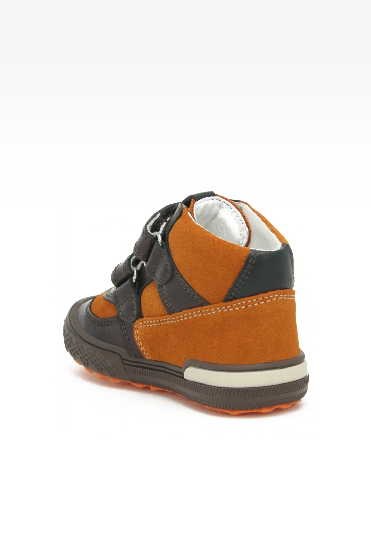 Sneakers BARTEK 91756-024, brązowo-pomarańczowy