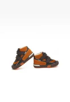 Sneakers BARTEK 91756-024, brązowo-pomarańczowy