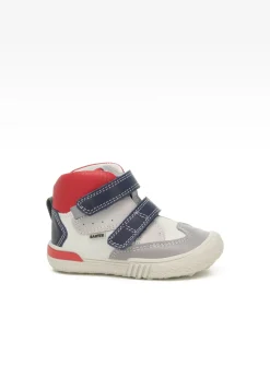 Sneakers BARTEK 21704-035, dla chłopców, biało-granatowy