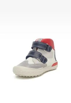Sneakers BARTEK 21704-035, dla chłopców, biało-granatowy