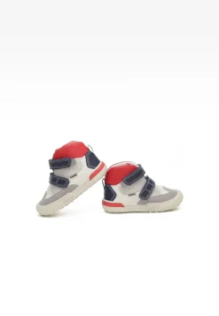 Sneakers BARTEK 21704-035, dla chłopców, biało-granatowy