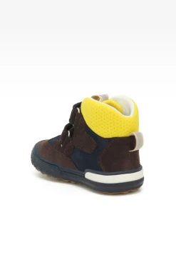 Sneakers BARTEK 21704-024, dla chłopców, brązowo-żółty