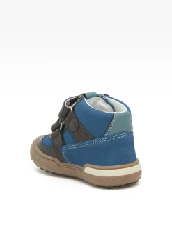 Sneakers BARTEK 91756-022, dla chłopców, niebiesko-brązowy