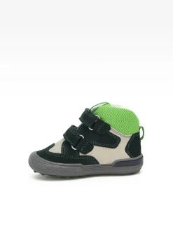 Sneakers BARTEK 21704-026, dla chłopców, zielono-beżowy