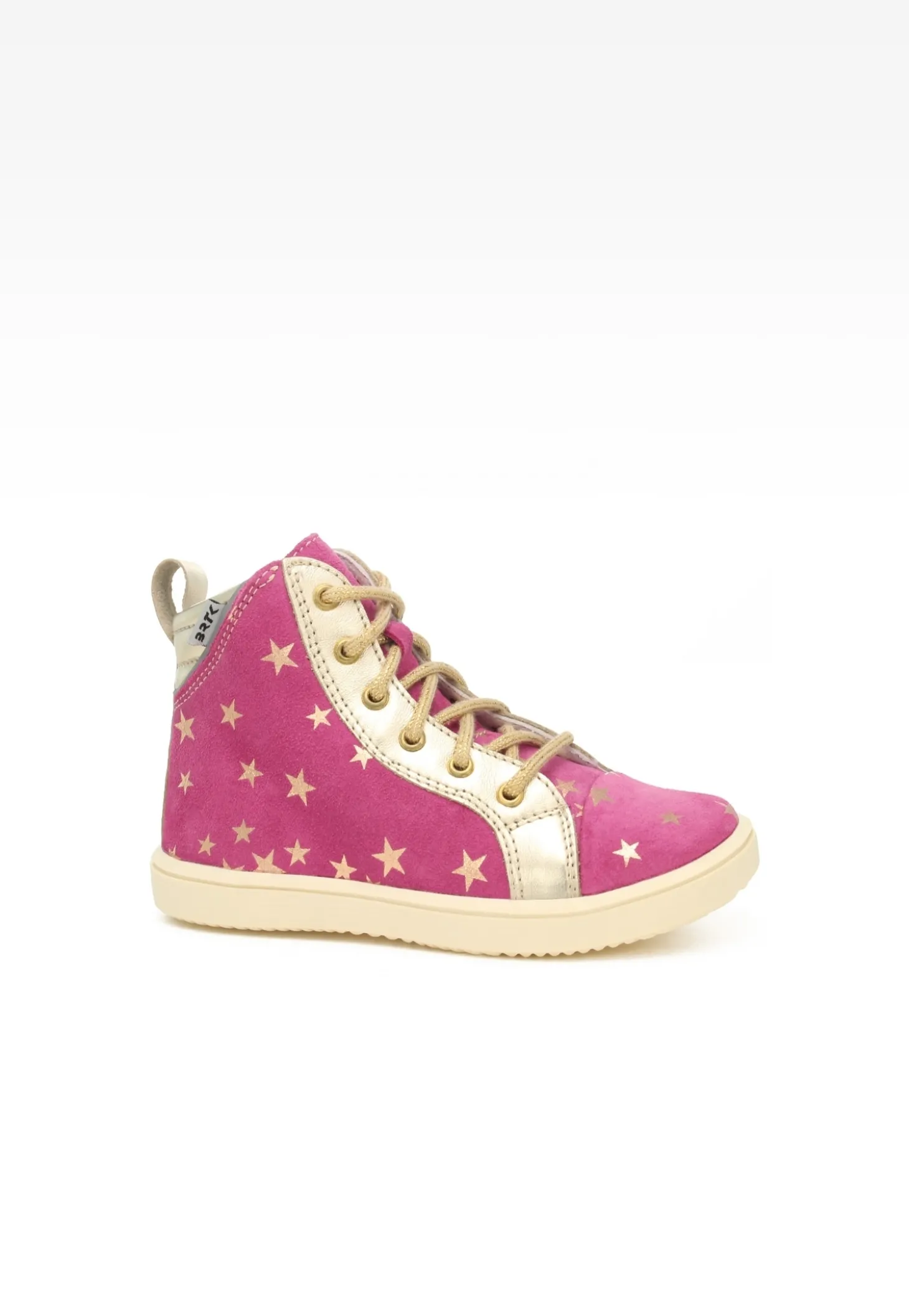 Sneakers BARTEK 17359-027, dla dziewcząt, ciemno różowy
