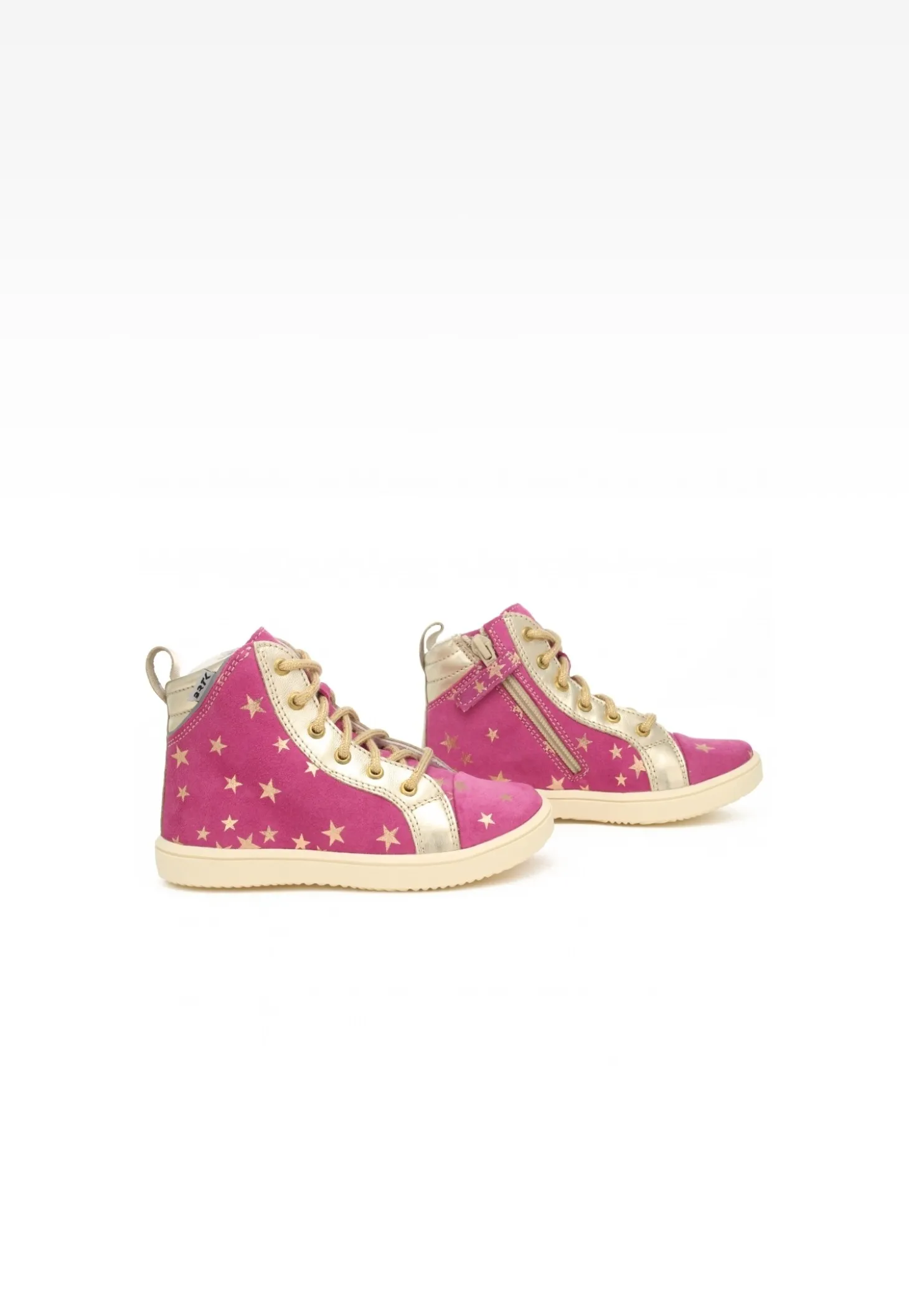 Sneakers BARTEK 17359-027, dla dziewcząt, ciemno różowy