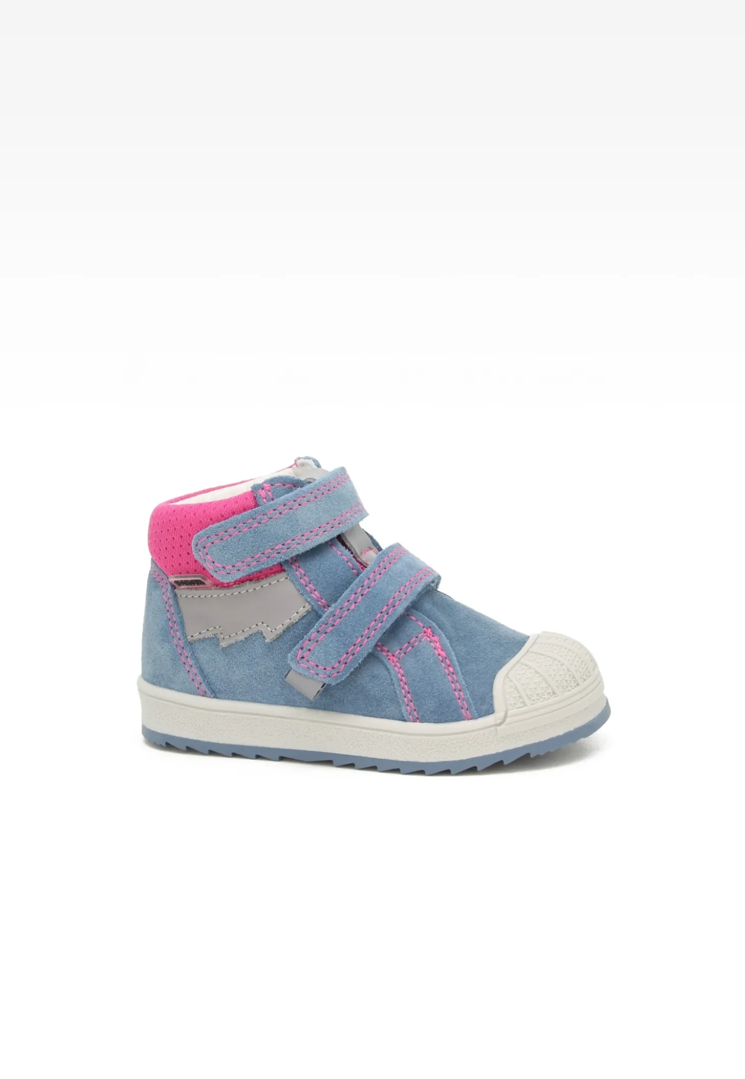 Sneakers BARTEK 11948033, dla dziewcząt, niebiesko-różowy