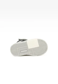 Sneakers BARTEK 11583002, dla dziewcząt, czarno-srebrny