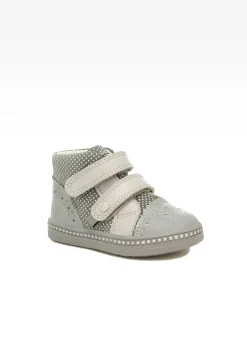 Sneakers BARTEK 91764-028, dla dziewcząt, szary
