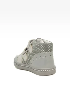 Sneakers BARTEK 91764-028, dla dziewcząt, szary
