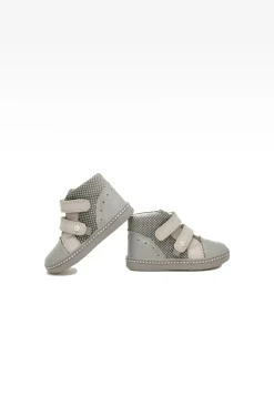 Sneakers BARTEK 91764-028, dla dziewcząt, szary