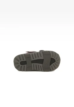 Sneakers BARTEK 11711003, dla dziewcząt, szaro-różowy