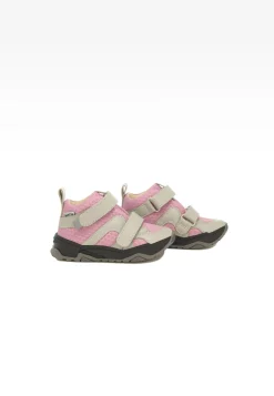 Sneakers BARTEK 11711002, dla dziewcząt, różowo-beżowy