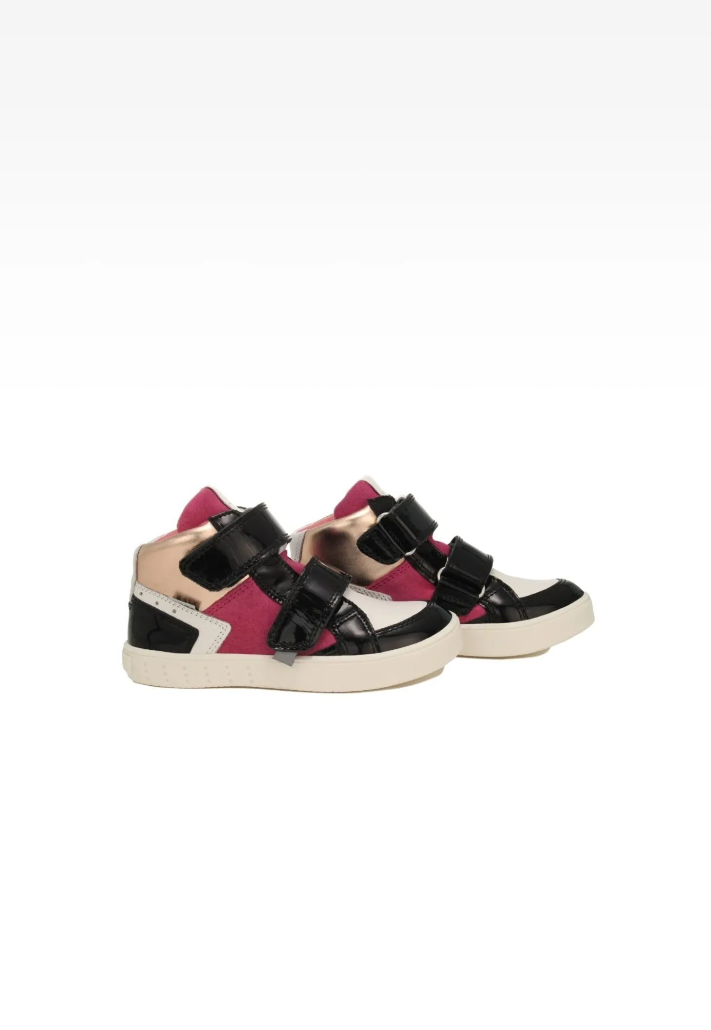Sneakers BARTEK 24414-023, dla dziewcząt, biało-czarny