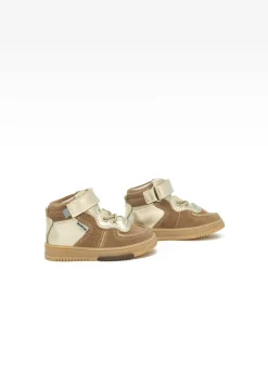 Sneakers BARTEK 11583004 II, beżowo-złoty