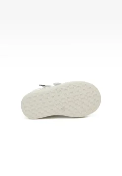 Sneakers BARTEK 091764-025 II, dla dziewcząt, biało-srebrny