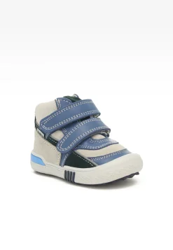 Sneakers BARTEK 91756-023, niebiesko-beżowy