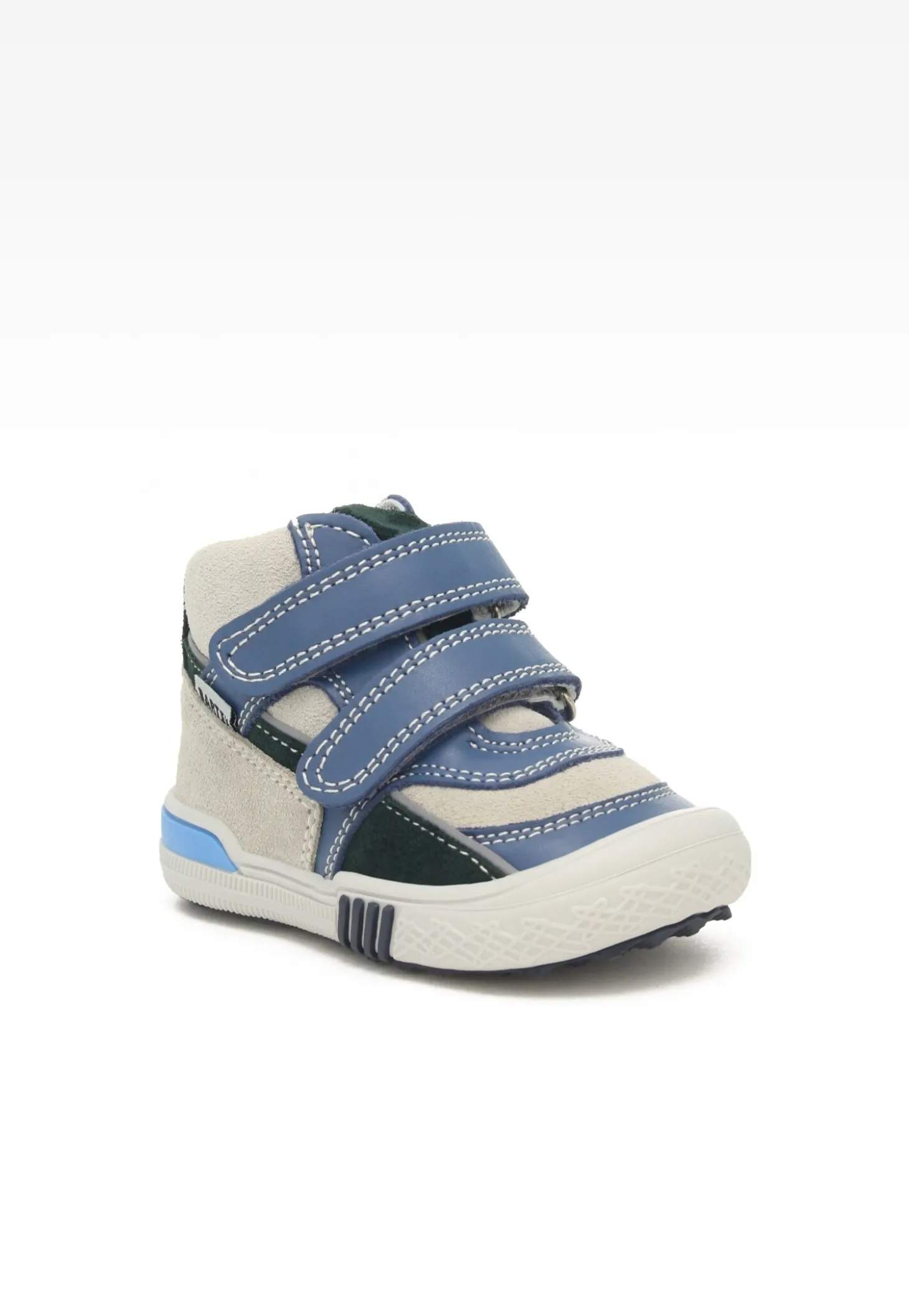 Sneakers BARTEK 91756-023, niebiesko-beżowy