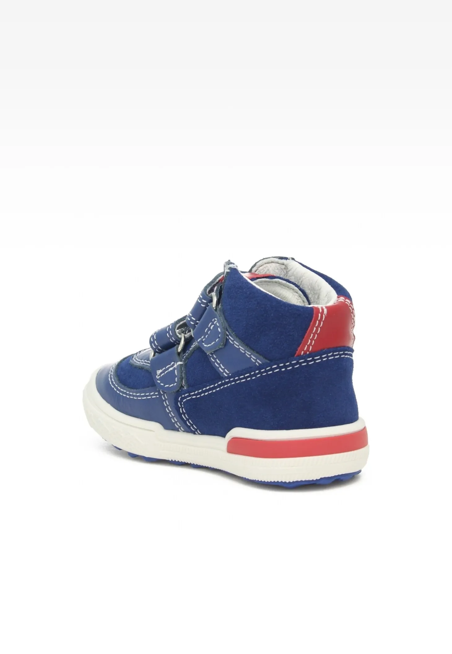 Sneakers BARTEK 91756-003, niebiesko-biały
