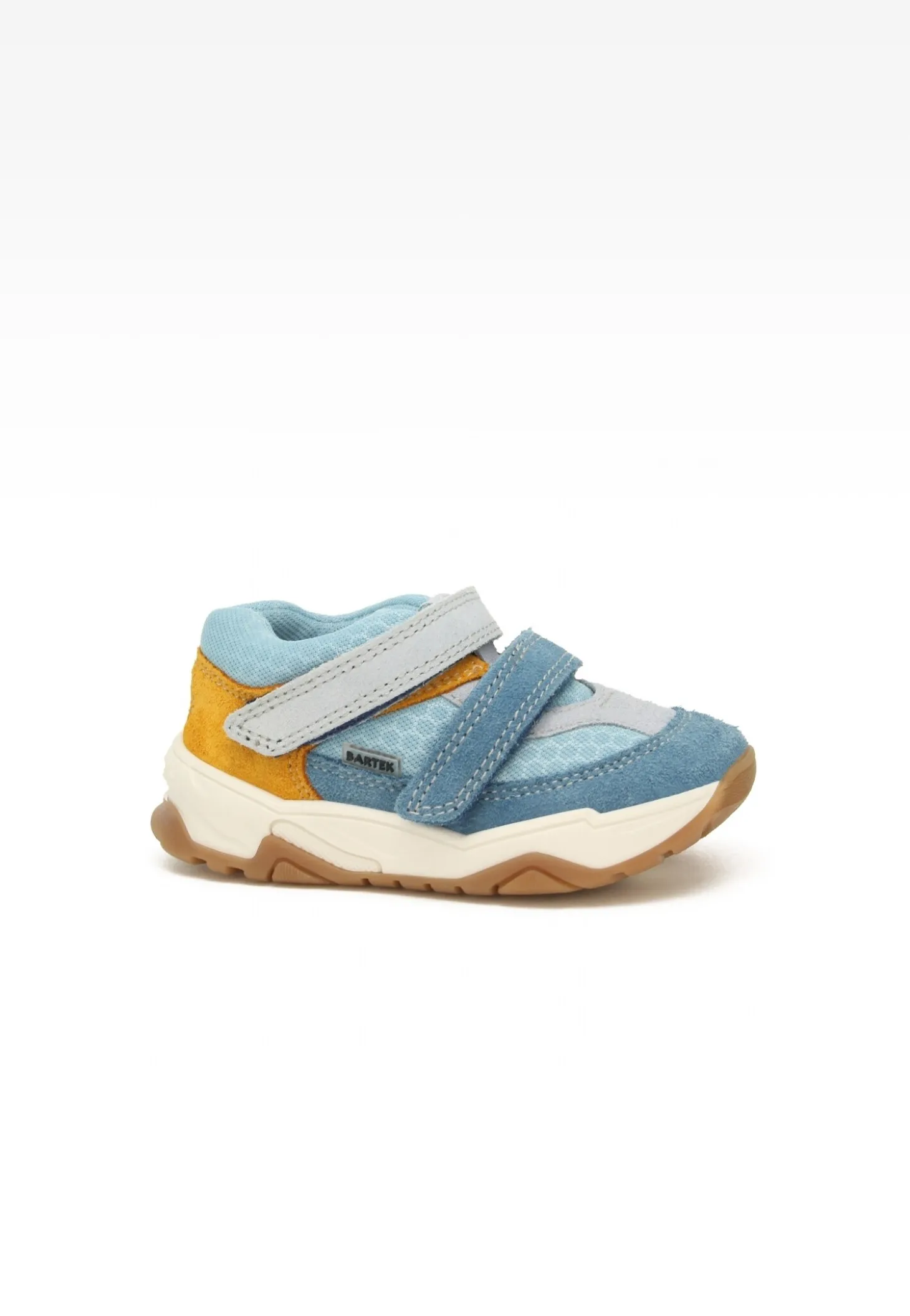 Sneakers BARTEK 11131024, niebiesko-pomarańczowy