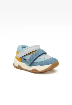 Sneakers BARTEK 11131024, niebiesko-pomarańczowy