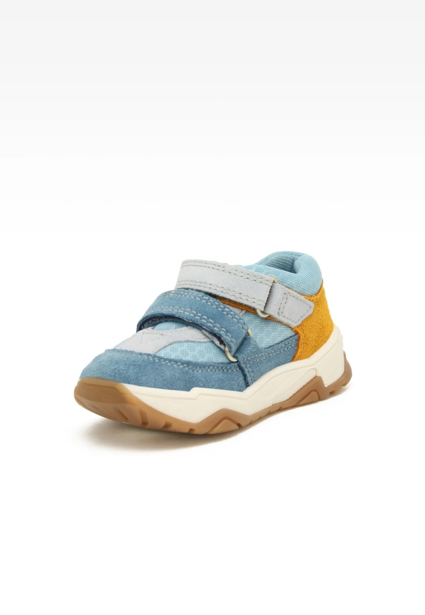 Sneakers BARTEK 11131024, niebiesko-pomarańczowy