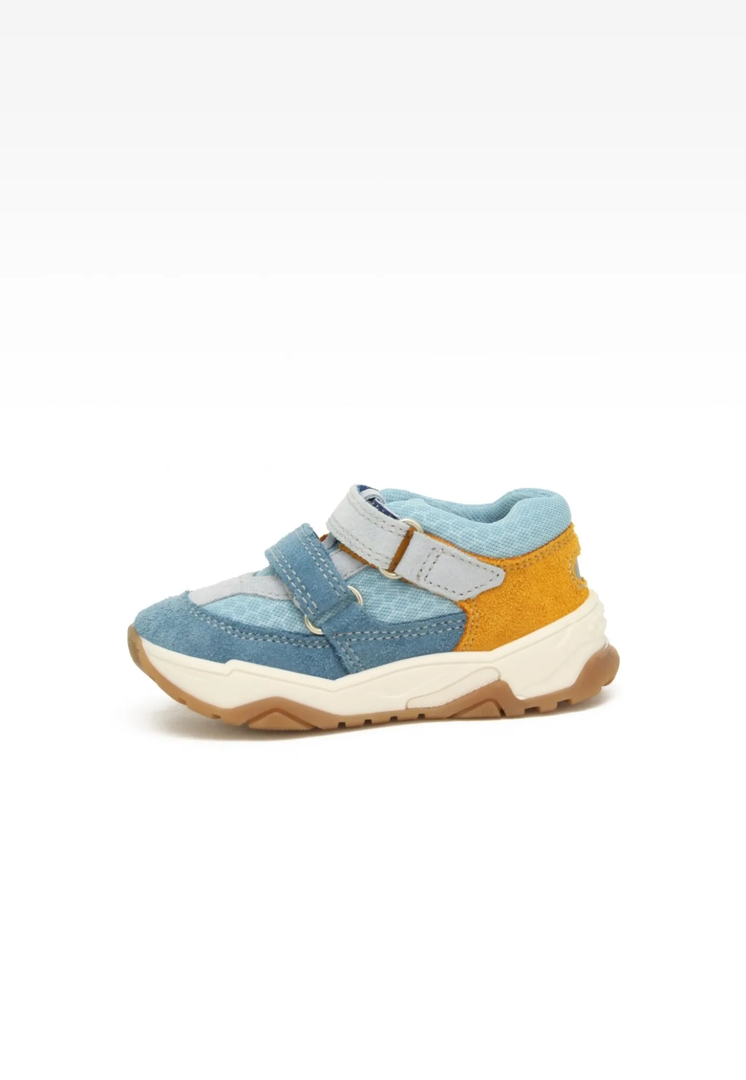 Sneakers BARTEK 11131024, niebiesko-pomarańczowy
