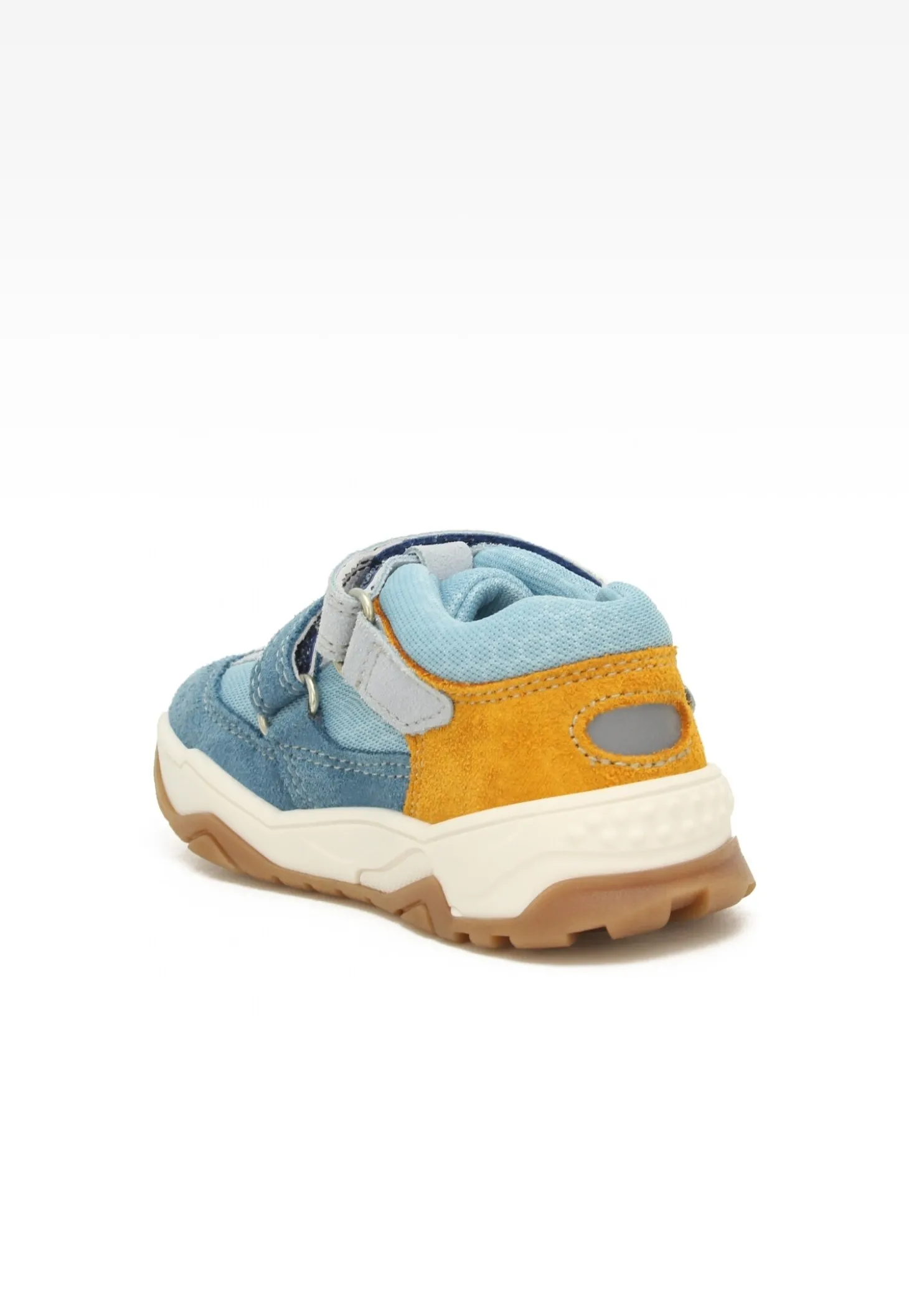 Sneakers BARTEK 11131024, niebiesko-pomarańczowy