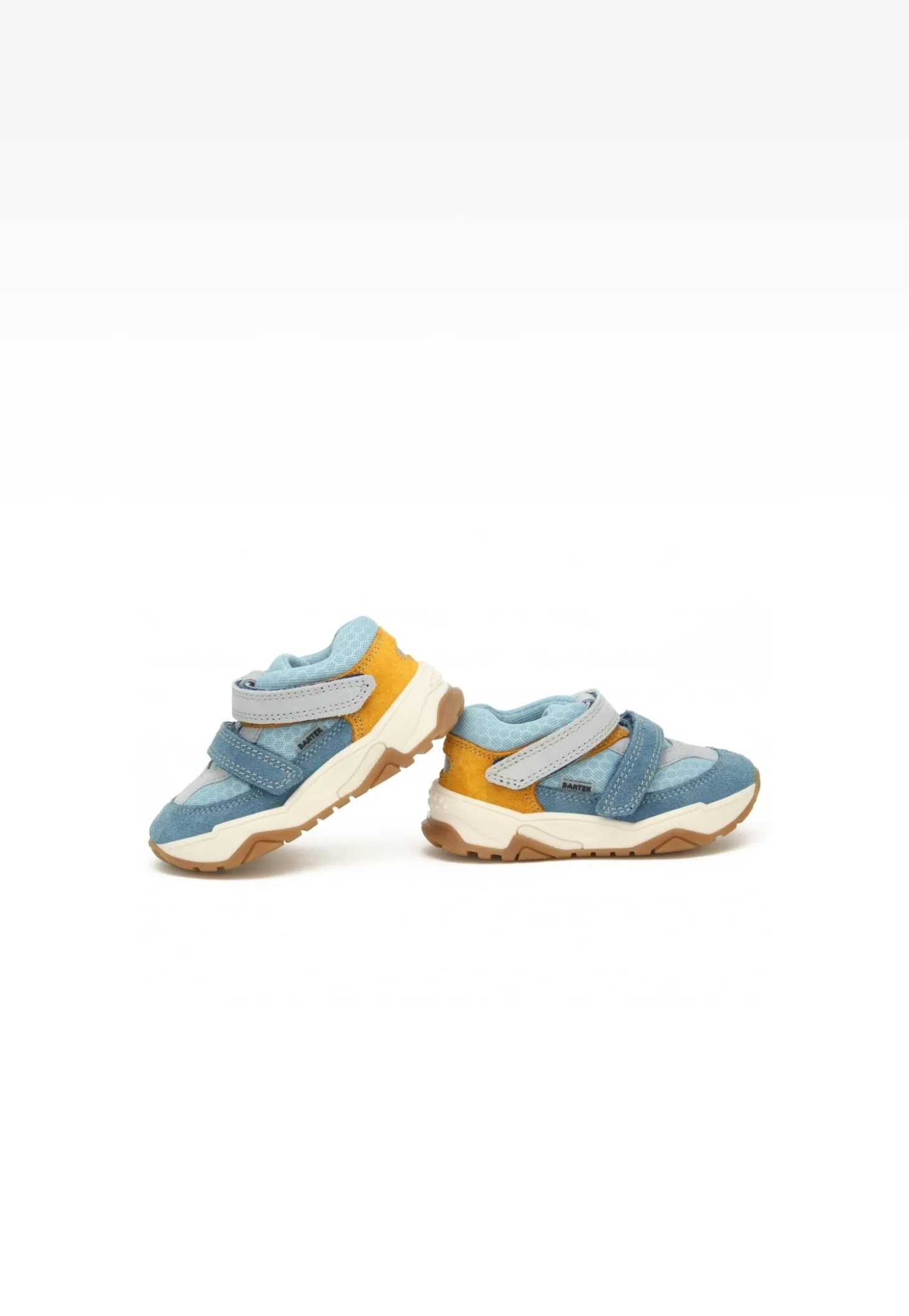 Sneakers BARTEK 11131024, niebiesko-pomarańczowy