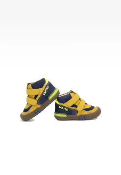 Sneakers BARTEK 91756-010, ocean-żółty