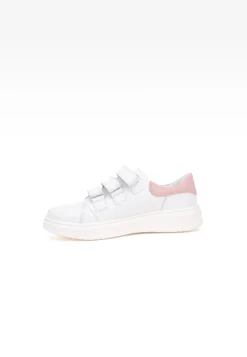 Sneakers BARTEK W-78220/B87, dla dziewcząt, biały