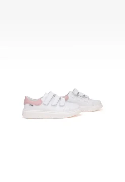 Sneakers BARTEK W-78220/B87, dla dziewcząt, biały