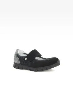 Wizytowe BARTEK W-68026/SZ/KSA, dla dziewcząt, czarny multi